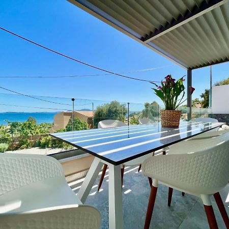 Luxury Villa Barbati Sun With Private Pool By Dadovillas Esterno foto