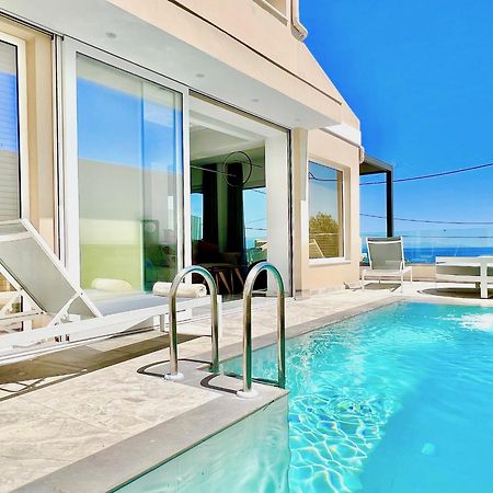 Luxury Villa Barbati Sun With Private Pool By Dadovillas Esterno foto