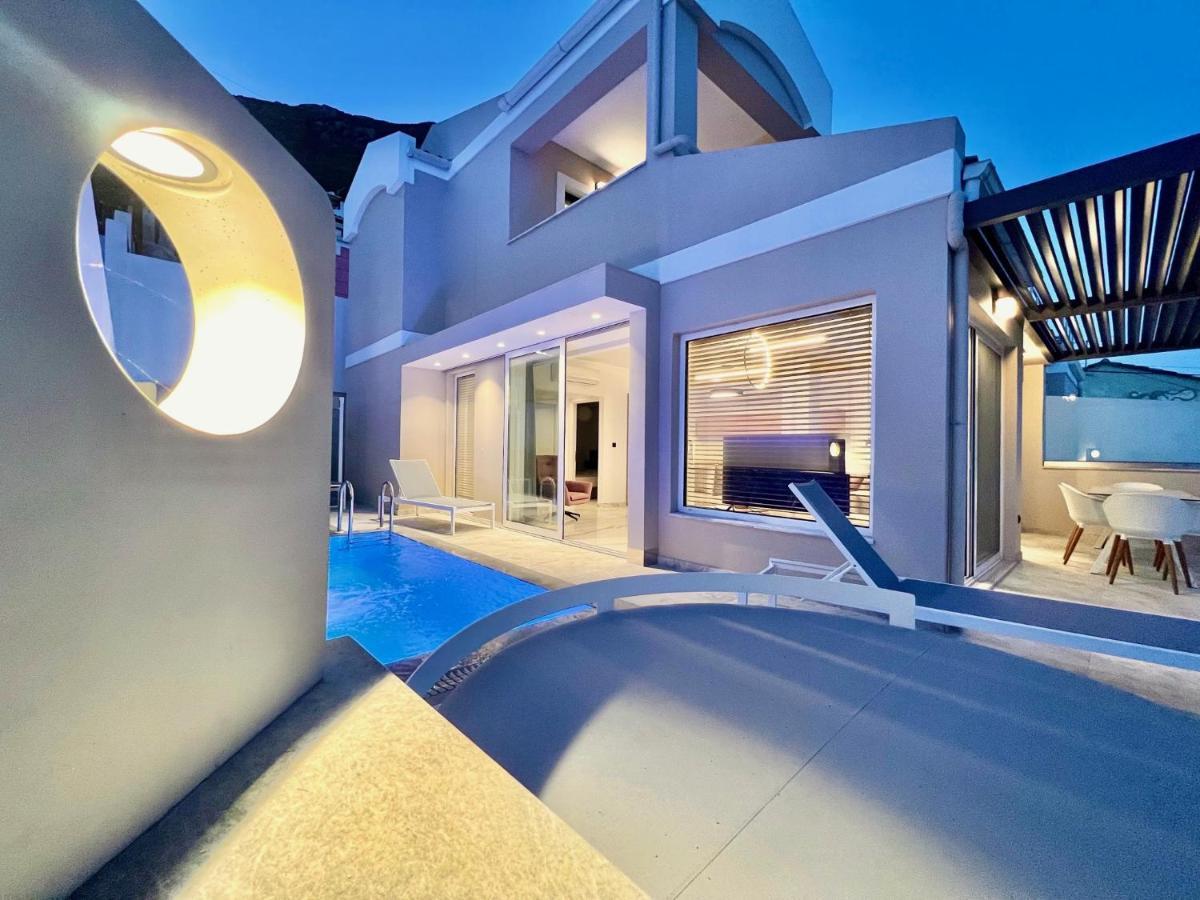 Luxury Villa Barbati Sun With Private Pool By Dadovillas Esterno foto