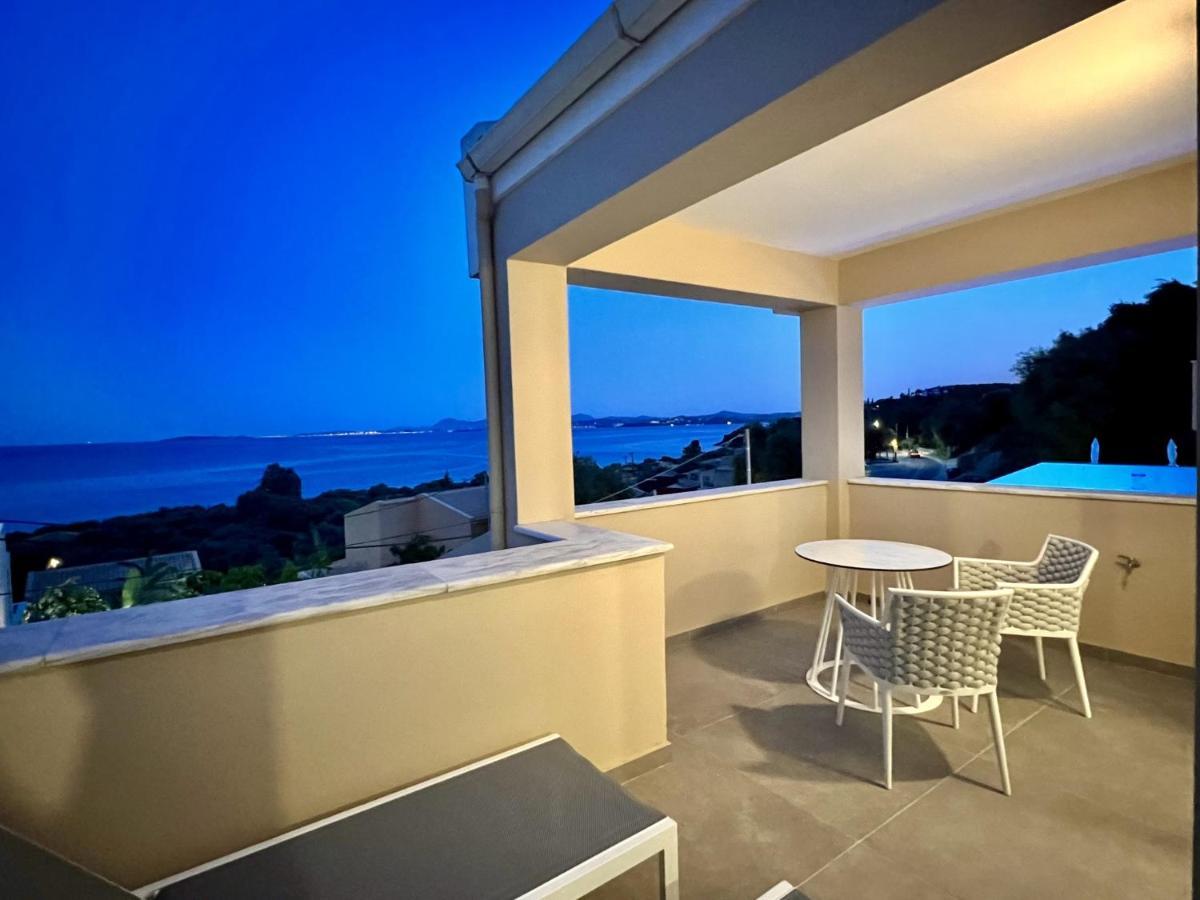 Luxury Villa Barbati Sun With Private Pool By Dadovillas Esterno foto