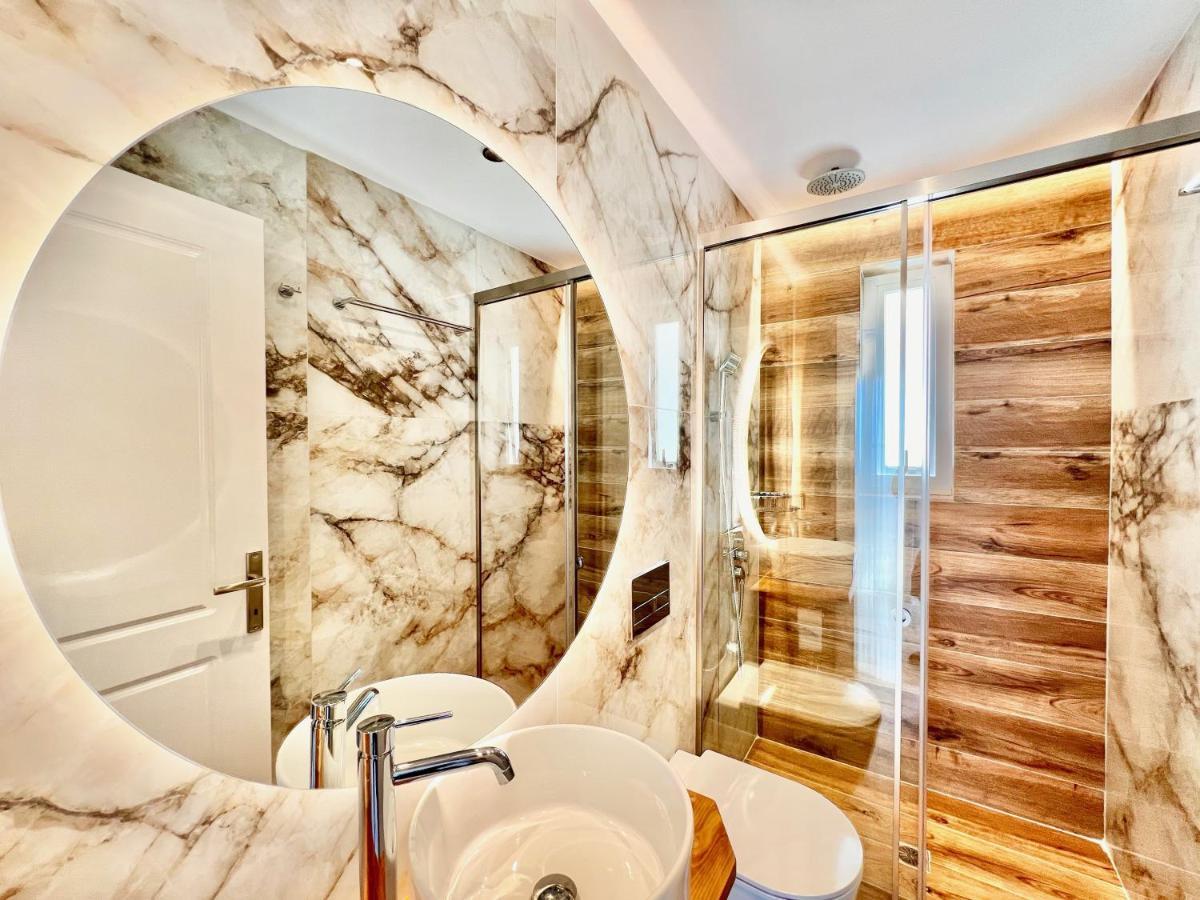 Luxury Villa Barbati Sun With Private Pool By Dadovillas Esterno foto